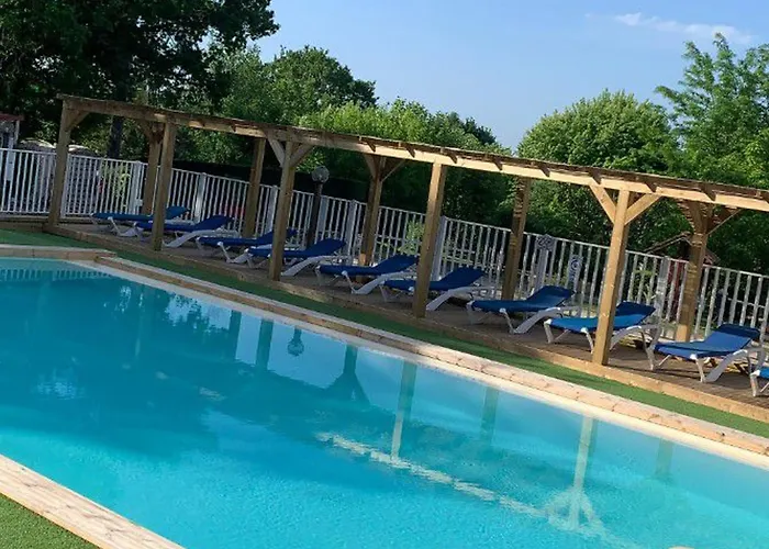 Mobil-home 3 Avec Terrasse A - Api-1-52-281 * Limeuil